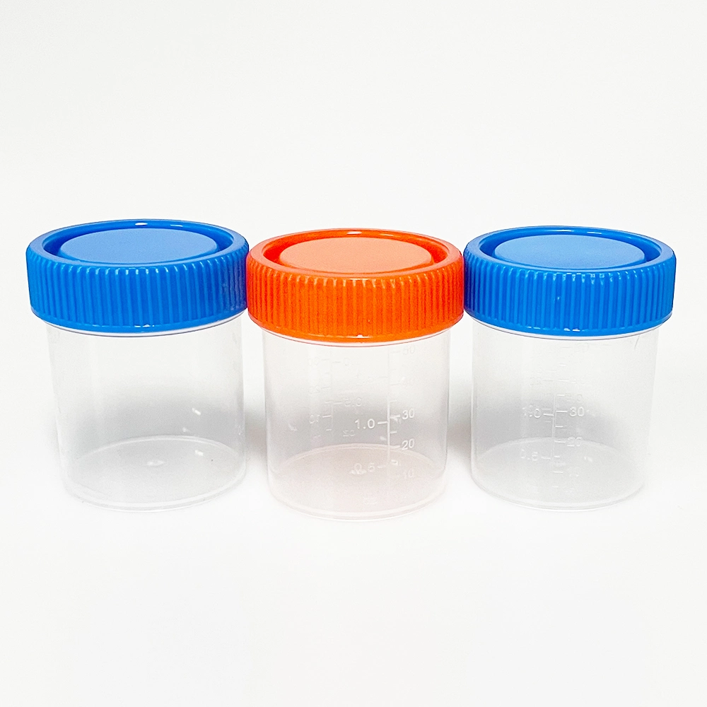 90ml Sterile Vacuum Urine Specimen Sample Collection Cup Test Container
