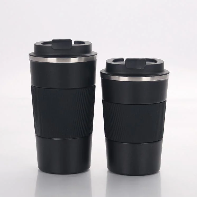 304 Stainless Steel Vacuum Portable Coffee Water Cup with Lid