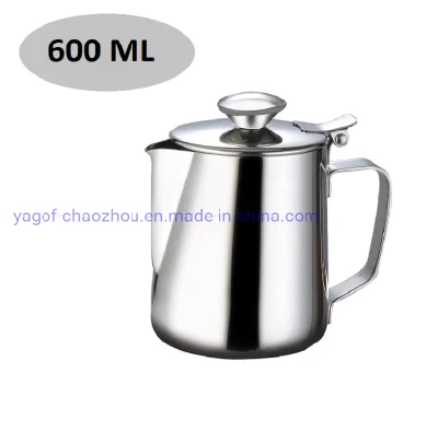 Stainless Stelel Milk Frothing Pitcher Espresso Frothing Pot Milk Jug & Teapot