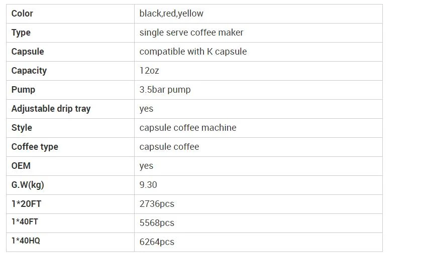 Chulux Portable Single Cup Coffee Maker Wholesale Customized Coffee Maker for Hotel