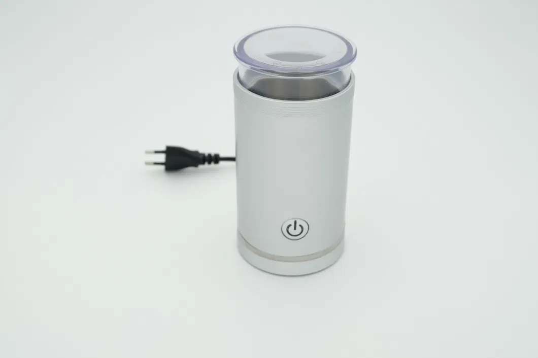 Kitchenware Electric Plastic Coffee Grinder with SUS Blade and Transparent Lid (9957)
