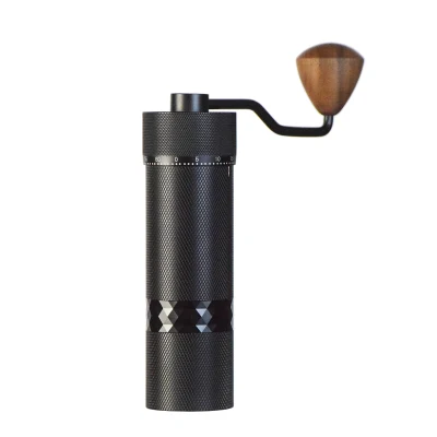 Portable Espresso Grinder Manual Coffee Grinder with External Adjustment