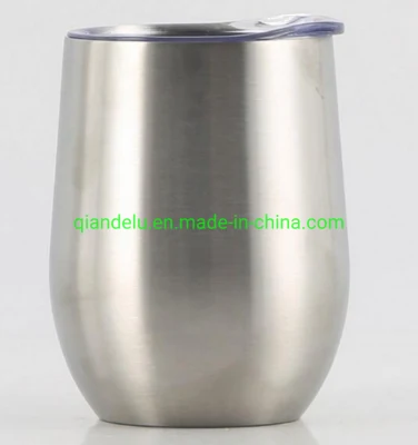 Creative Portable Stainless Steel Wine Flask Cup Custom Insulated Coffee Vacuum Thermal Cups Egg Tumbler